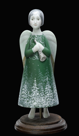 Ангел Зима (зелёный)